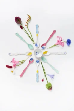 PIP Studio Royal Multi Teske - 4 stk. Porcelæn - Multifarvet