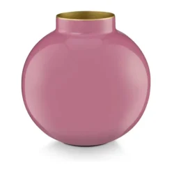 PIP Studio Royal Vase H 17 cm - Metal - Lyserød