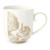 PIP Studio Royal White Krus 32 cl - Porcelæn - Hvid