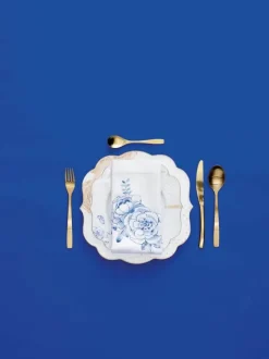 PIP Studio Royal White Tallerken Ø 23 cm - Porcelæn - Hvid