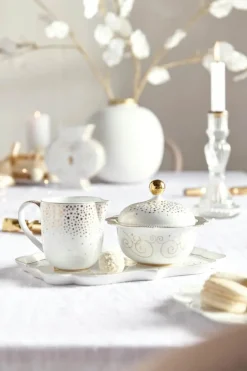 PIP Studio Royal Winter Kande 260 ml - Porcelæn - Hvid