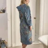 PIP Studio Secret Garden Badekåbe L - Bomuld - Blue