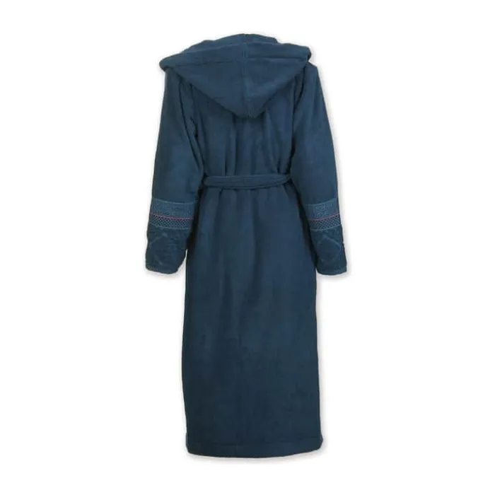 PIP Studio Soft Zellige Badekåbe M - Bomuld - Dark blue
