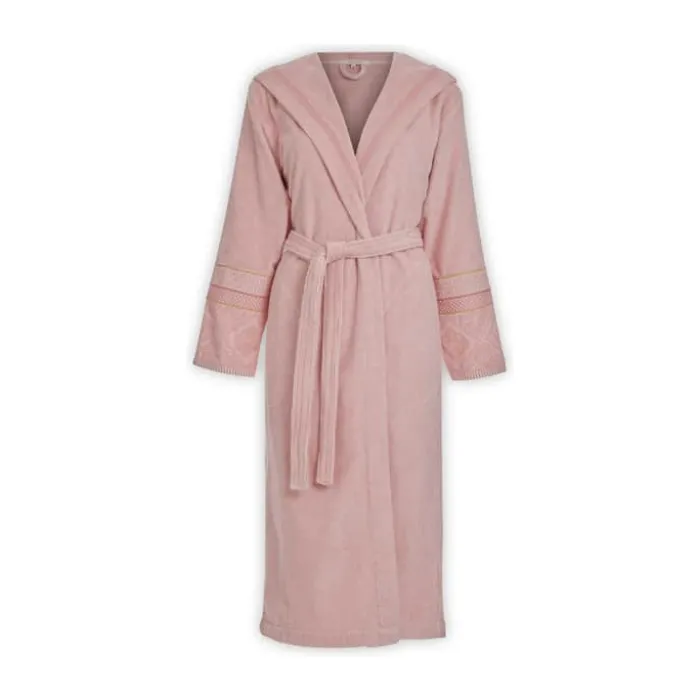 PIP Studio Soft Zellige Badekåbe S - Bomuld - Pink
