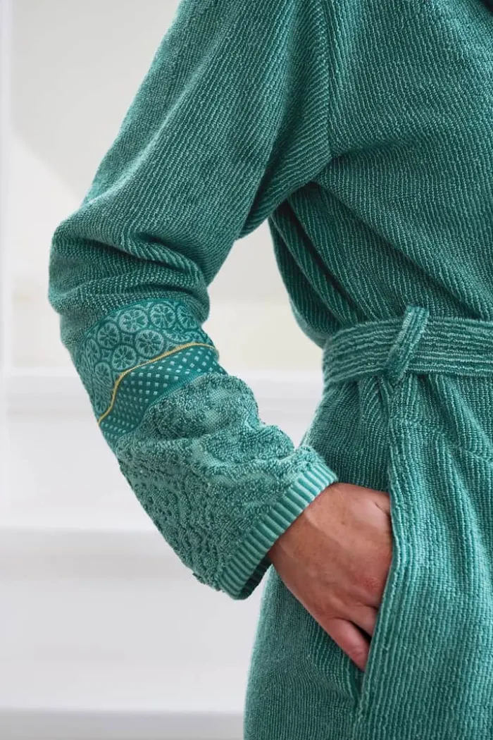 PIP Studio Soft Zellige Badekåbe XL - Bomuld - Green
