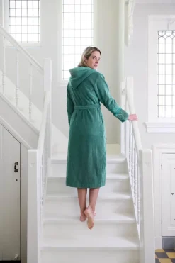 PIP Studio Soft Zellige Badekåbe XL - Bomuld - Green