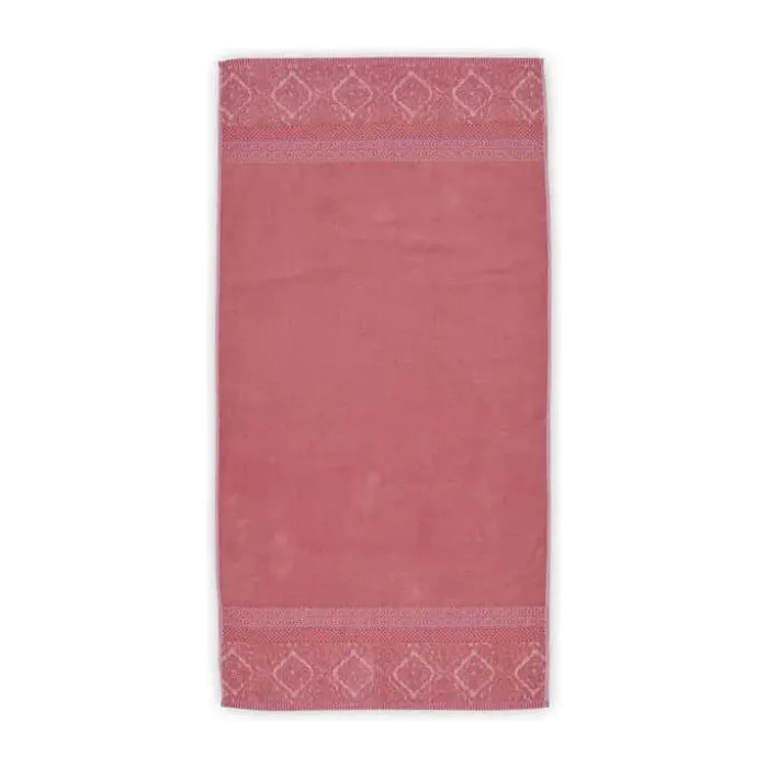 PIP Studio Soft Zellige Håndklæde B 30 x L 50 cm - Bomuld - Coral
