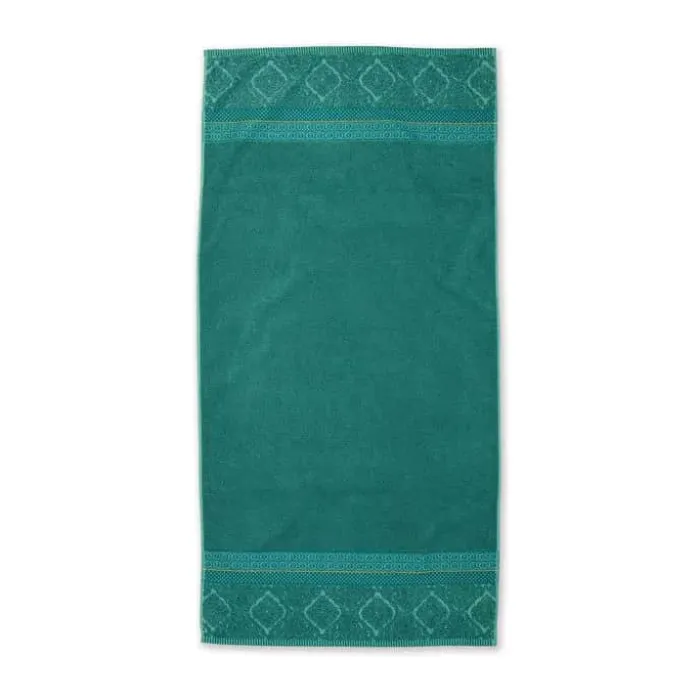 PIP Studio Soft Zellige Håndklæde B 70 x L 140 cm - Bomuld - Green