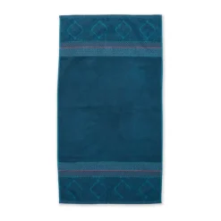 PIP Studio Soft Zellige Håndklæde B 55 x L 100 cm - Bomuld - Marine