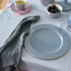 PIP Studio Undertallerken Ø 32 cm - Metal - Light blue