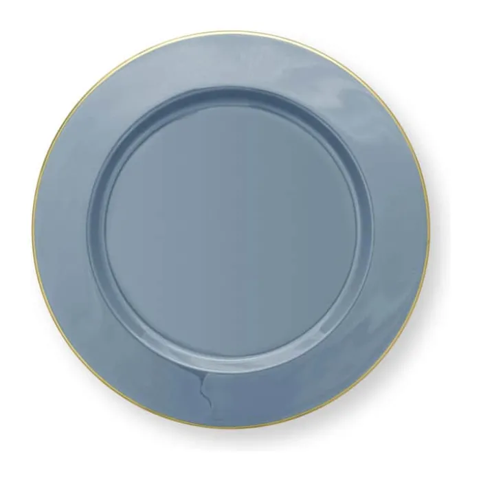 PIP Studio Undertallerken Ø 32 cm - Metal - Light blue