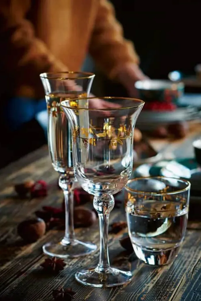 PIP Studio Winter Wonderland Champagneglas 22 cl - Glas - Guld