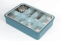 Platterbox Snack Box Tilbehørssæt - 21 dele Plastik - Valnød