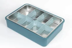 Platterbox Snack Box Tilbehørssæt - 21 dele Plastik - Valnød