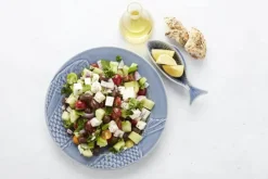Point Virgule Fiskefad B 6,9 x H 3,5 x L 18,3 cm - Keramik - Blå