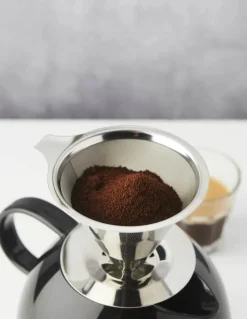 Point Virgule Kaffefilter B 8 x L 11,4 cm - Rustfrit stål - Grå