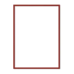 Poster&Frame Billedramme B 50 x L 70 cm - Træ/glas - Rød