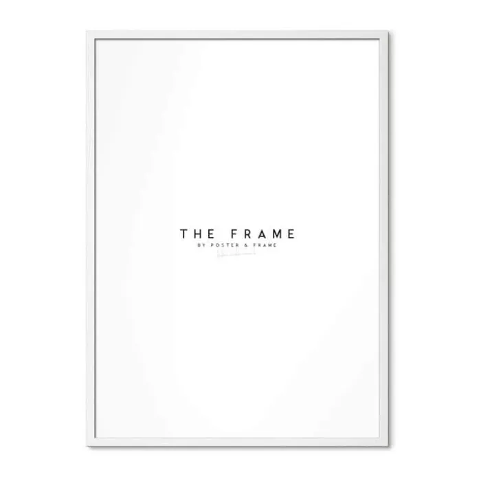 Poster&Frame Billedramme B 50 x L 70 cm - Træ/glas - Mørk Egetræ