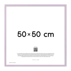 Poster&Frame Billedramme B 50 x L 50 cm - Træ/glas - Lilla