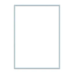 Poster&Frame Billedramme B 40 x L 50 cm - Træ - Lyseblå