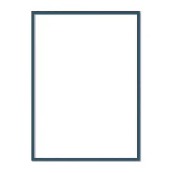 Poster&Frame Billedramme B 29,7 x L 42 cm - Træ/glas - Indian Teal