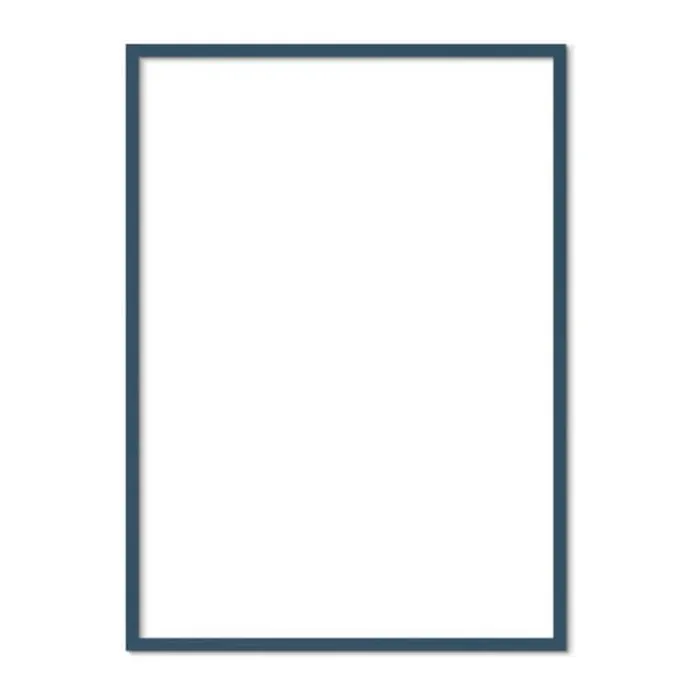 Poster&Frame Billedramme B 30 x L 40 cm - Træ/glas - Indian Teal