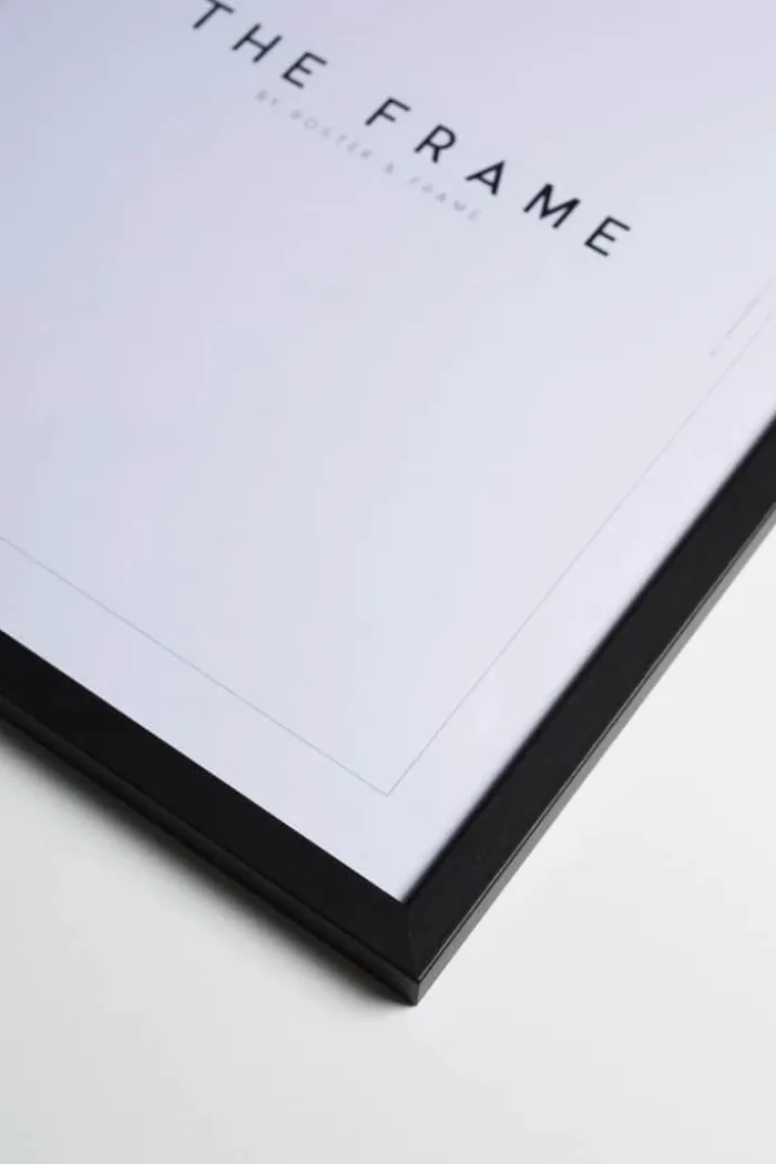 Poster&Frame Billedramme B 50 x L 50 cm - Træ - Sort
