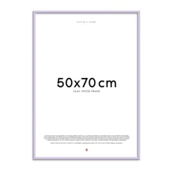 Poster&Frame Billedramme B 50 x L 70 cm - Træ/glas - Lilla