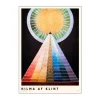 Poster&Frame Hilma af Klint Plakat - Altarpiece no. 01 B 50 x L 70 cm - Papir - Multifarvet