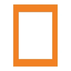 Poster&Frame Passepartout B 29,7 x L 42 cm - Papir - Orange
