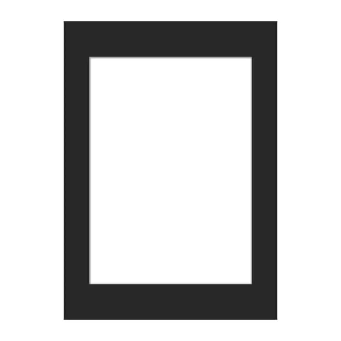 Poster&Frame Passepartout B 50 x L 70 cm - Papir - Sort
