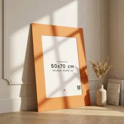 Poster&Frame Passepartout B 50 x L 70 cm - Papir - Orange