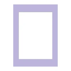 Poster&Frame Passepartout B 30 x L 40 cm - Papir - Lilla