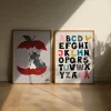 Poster&Frame Plakat - An Apple A Day B 29,7 x L 42 cm - Papir - Multifarvet