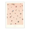 Poster&Frame Plakat - Distance B 50 x L 70 cm - Papir - Rosa