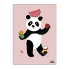 Poster&Frame Plakat - Finding Fruits B 29,7 x L 42 cm - Papir - Rosa
