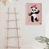 Poster&Frame Plakat - Finding Fruits B 50 x L 70 cm - Papir - Rosa