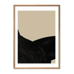 Poster&Frame Plakat - Intuition Collection 01 B 29,7 x L 42 cm - Papir - Sort