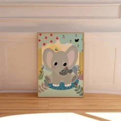 Poster&Frame Plakat - Jeg er blevet storebror B 50 x L 70 cm - Papir - Multifarvet