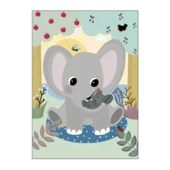 Poster&Frame Plakat - Jeg er blevet storebror B 50 x L 70 cm - Papir - Multifarvet