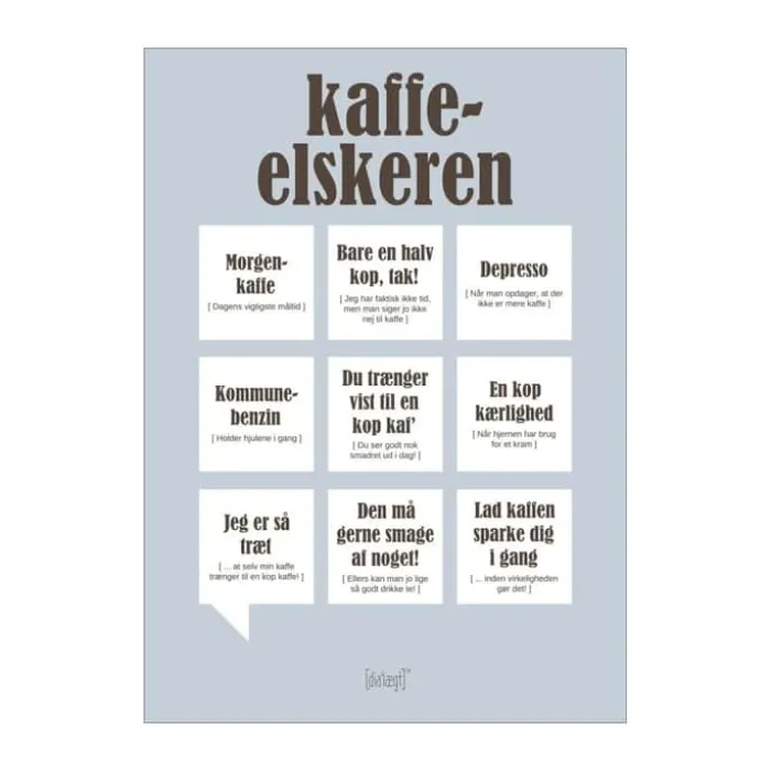 Poster&Frame Plakat - Kaffeelskeren B 21 x L 29,7 cm - Papir