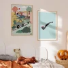 Poster&Frame Plakat - Lakridspiben B 30 x L 40 cm - Papir - Lyseblå