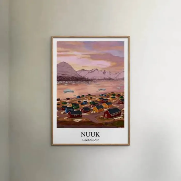 Poster&Frame Plakat - Nuuk B 21 x L 29,7 cm - Papir