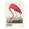 Poster&Frame Plakat - Pink Flamingo edt. 002 B 50 x L 70 cm - Papir - Pink