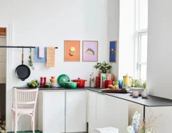 Poster&Frame Plakat - Slice of Lime B 30 x L 40 cm - Papir - Gul/orange