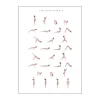 Poster&Frame plakat - Sun salutation a woman B 29,7 x L 42 cm - Papir
