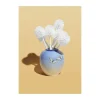 Poster&Frame plakat - Toilet brush bouquet B 50 x L 70 cm - Papir - Orange/blå/hvid