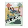 Poster&Frame Plakat - Train B 29,7 x L 42 cm - Papir - Multifarvet