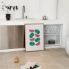 Poster&Frame Plakat - Watermelon Crowd B 30 x L 40 cm- Papir - Multifarvet