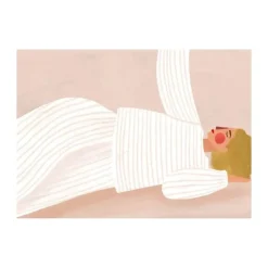 Poster&Frame Plakat - Women in the white B 50 x L 70 cm - Papir